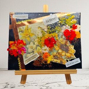 Vintage Mixed Media Collage